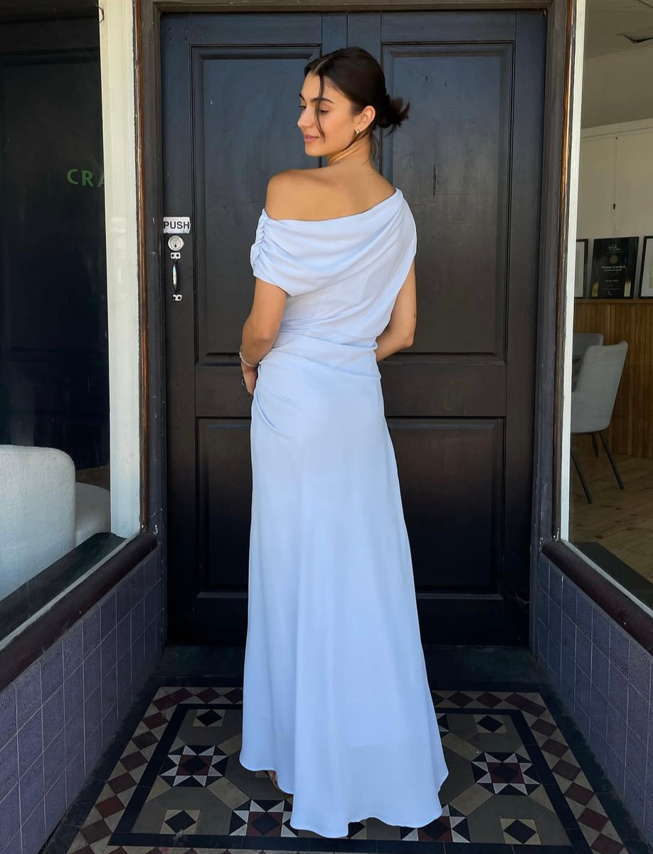 Verona One Shoulder Maxi Dress – Azalia Boutique - Main Image