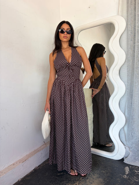 Belle Polka Dot Dress