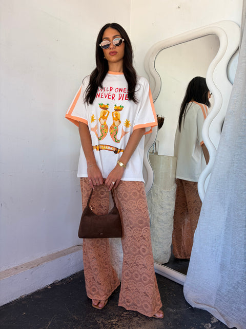 Wild Ones Never Die Tee - White