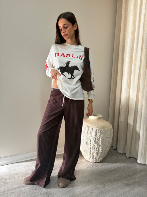 Isobel Pinstripe Pant