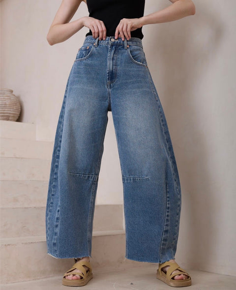 Frankie Barrel Jeans