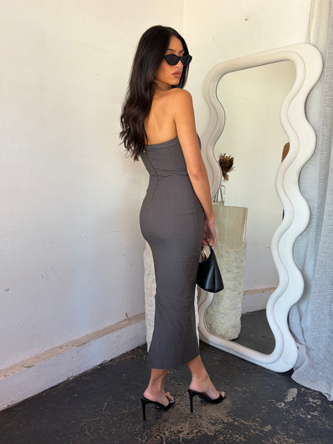 EVA O/S MIDI DRESS