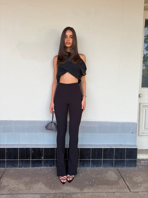 Mika Off Shoulder Mesh Top