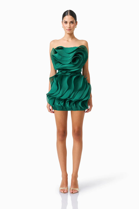 Eloria Ruffle Mini Dress