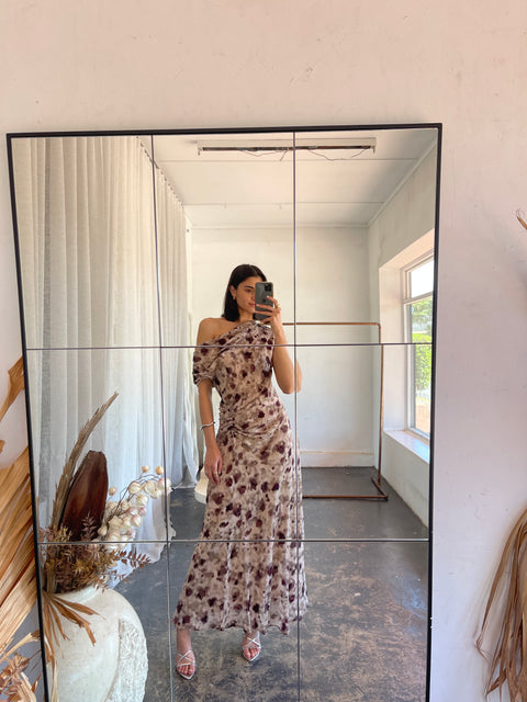 Verona One Shoulder Maxi Dress