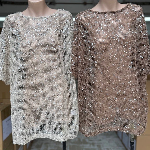 Pre Order Lumiere Sequin Tee