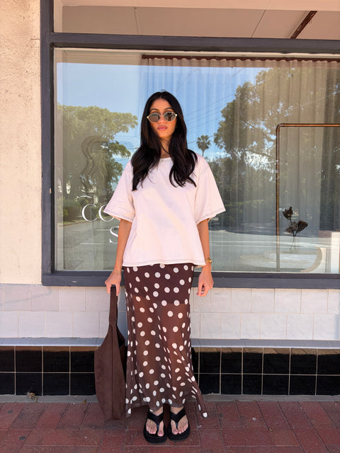 The Dot Maxi Skirt