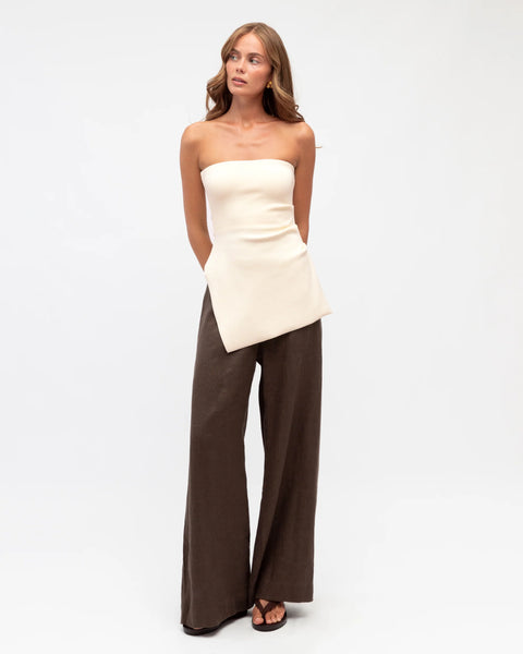 Bonnie Strapless Longline Top