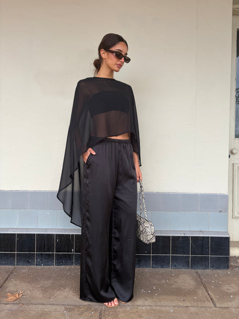 Lorena Sheer Cape