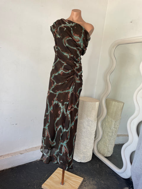 Verona One Shoulder Maxi Dress
