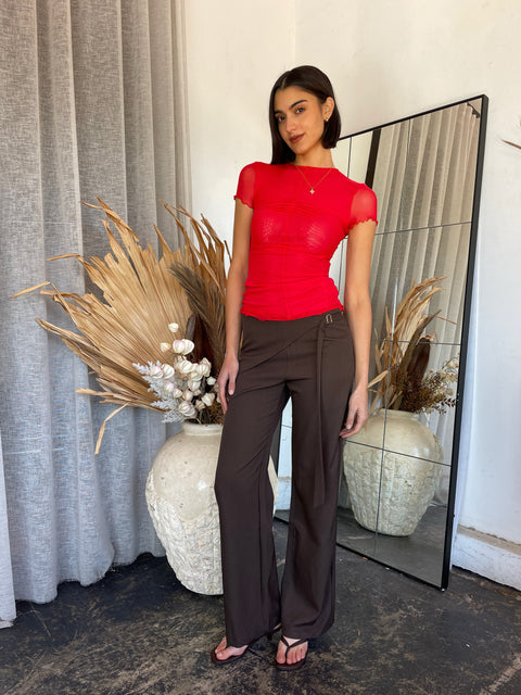 Adriana Mid-Rise Pant