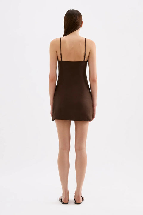 RANI LINEN MINI DRESS