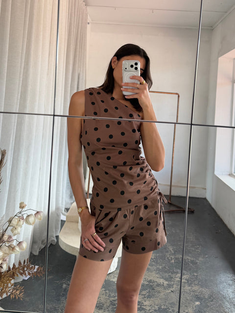 Dasha Polka Dot Top