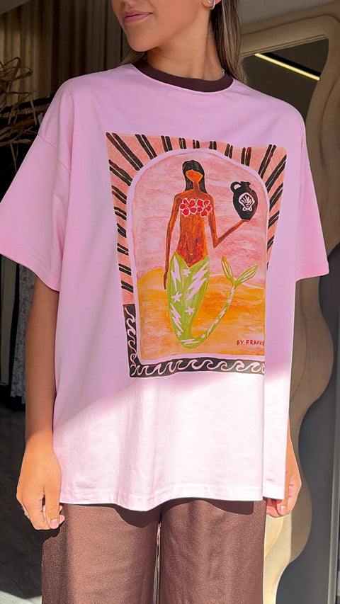 Sunset Mermaid Tee