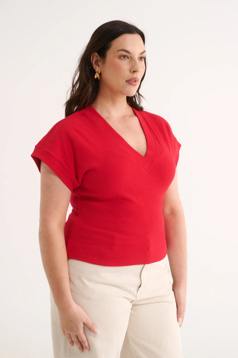 Kelly V Neck T-Shirt