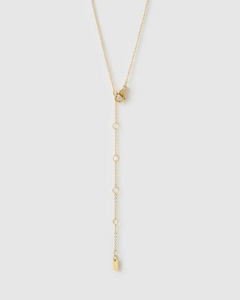 Cross Charm Gold Necklace