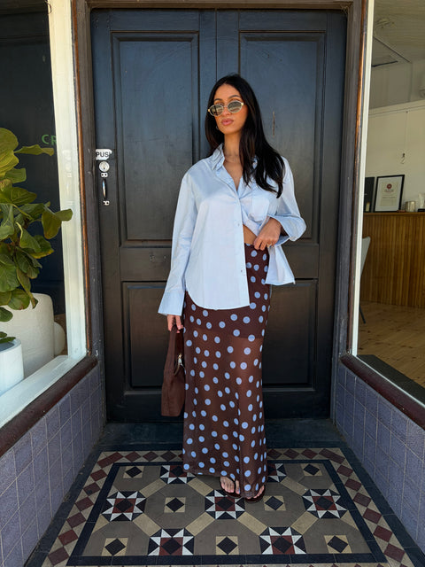 The Dot Maxi Skirt