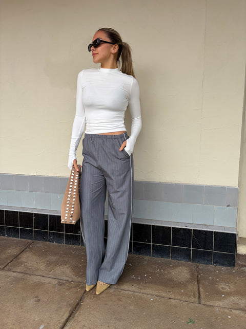 Logan Pinstripe Pant