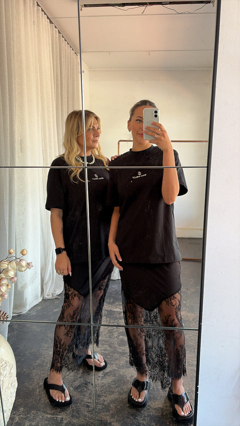 Mika Lace Maxi Skirt