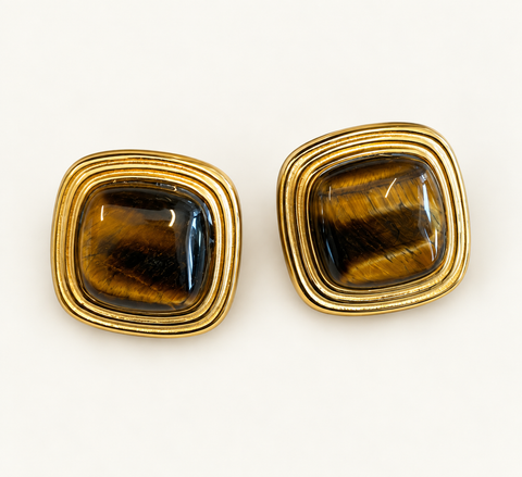 Jordan Square Earrings