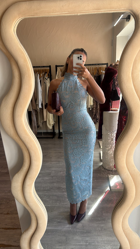 Alessia High Neck Midi