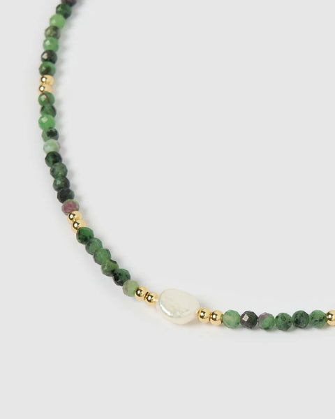 MILA GEMSTONE NECKLACE