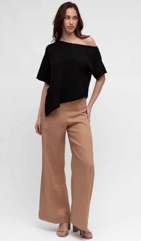 MIA OFF SHOULDER KNIT TOP