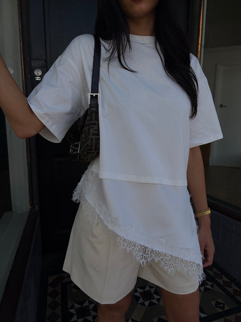 Aria Lace Tee