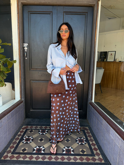 The Dot Maxi Skirt