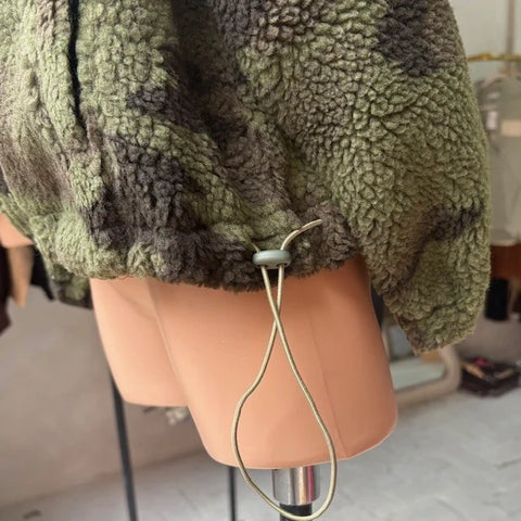 Camo Teddy Jacket