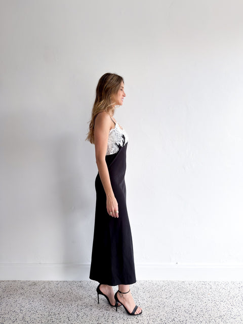 Lara Cupro Slip Dress