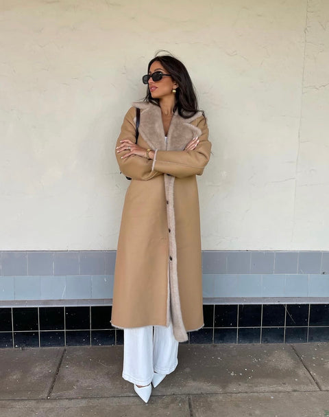 Ritchie Reversible Faux Fur Coat