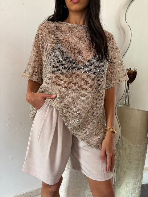 Pre Order Lumiere Sequin Tee