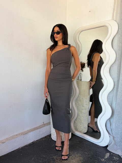 EVA O/S MIDI DRESS