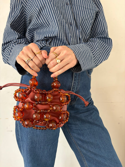 Carrie Beaded Bag