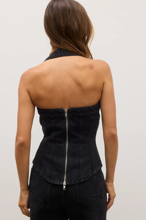 SABINE DENIM CORSET