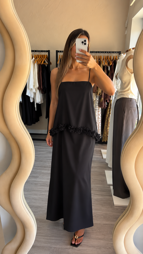 Amelie Petal Maxi Dress