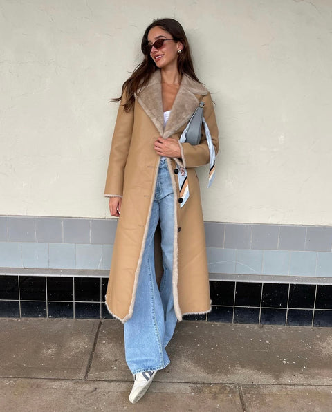 Ritchie Reversible Faux Fur Coat