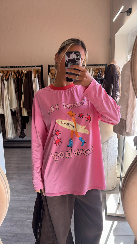 Cool It Cowboy Long Sleeve Tee