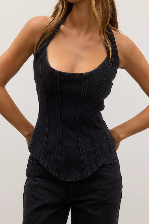 SABINE DENIM CORSET