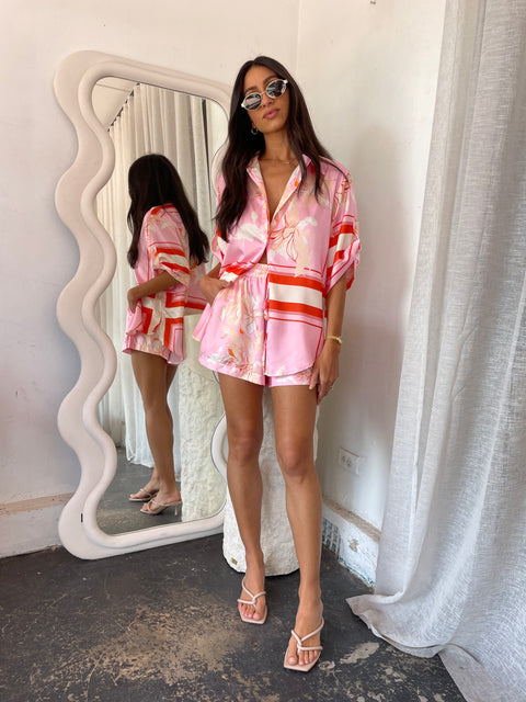 Clara Short - Pink Rose