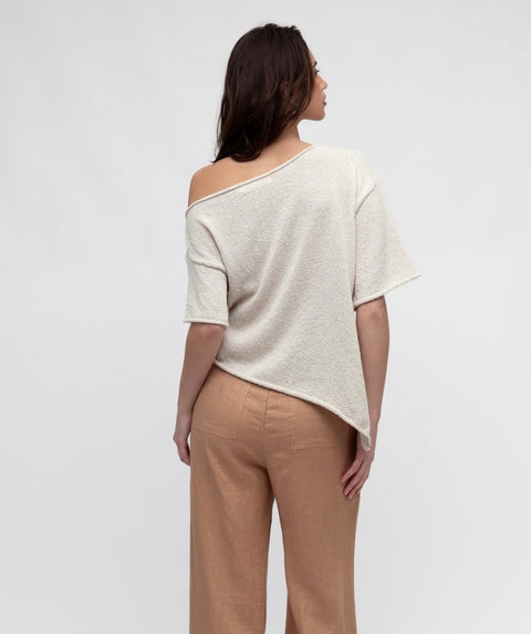 MIA OFF SHOULDER KNIT TOP
