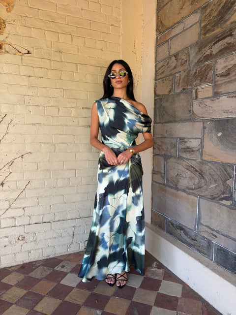 Verona One Shoulder Maxi Dress