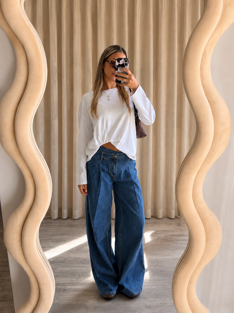 EASY TUCK TEE LONG SLEEVE