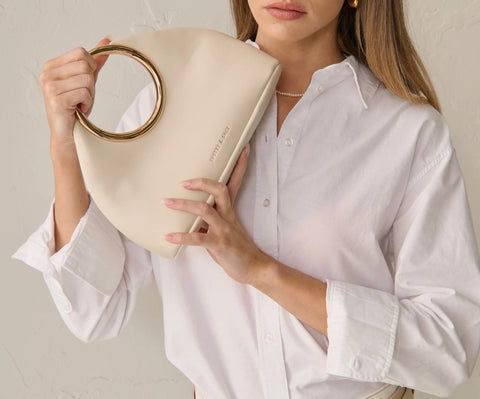 Hailey Statement Handle Bag