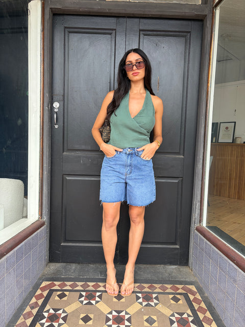 Faye Denim Shorts
