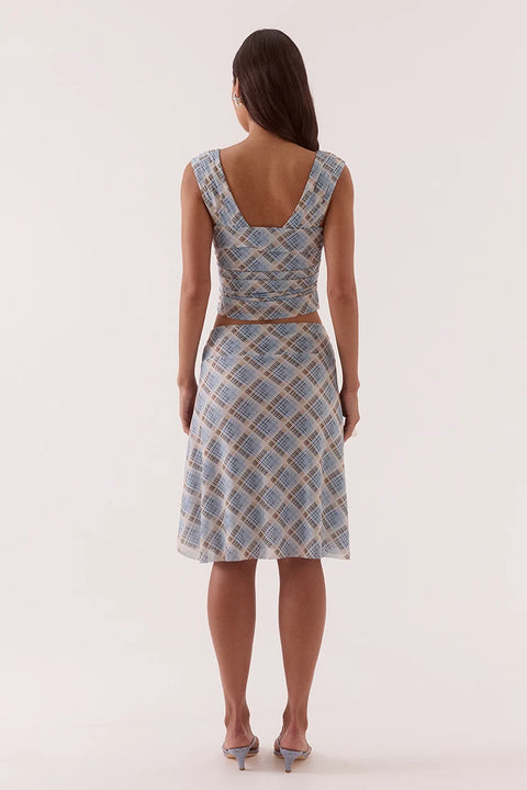 NOVALYN PLAID SKIRT