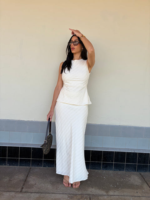 Moni Top & Skirt Set