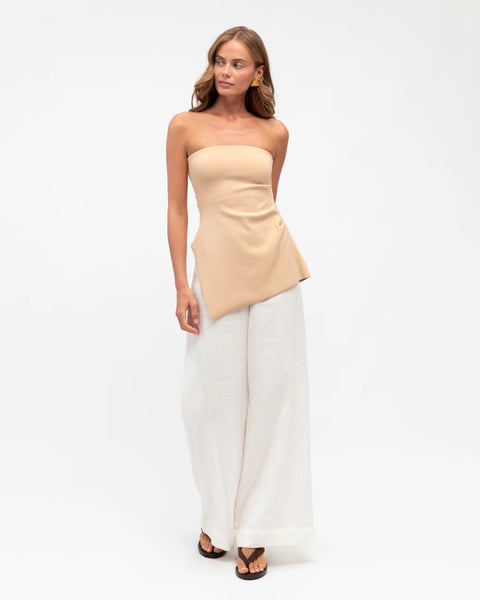 Bonnie Strapless Longline Top