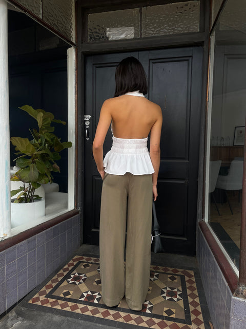 Zuri Halter Shirt Top